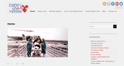 Desktop Screenshot of careforcrashvictims.com